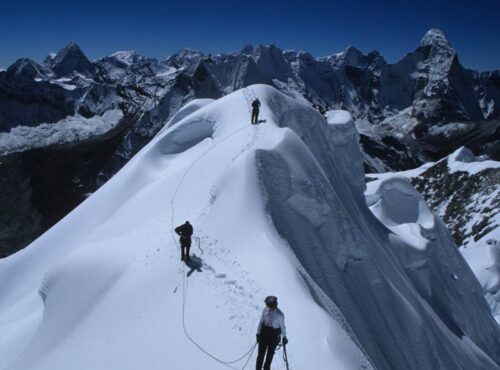 Peak climbing in Nepal