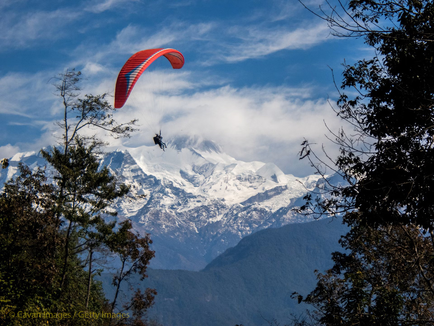 Paragliding in Nepal