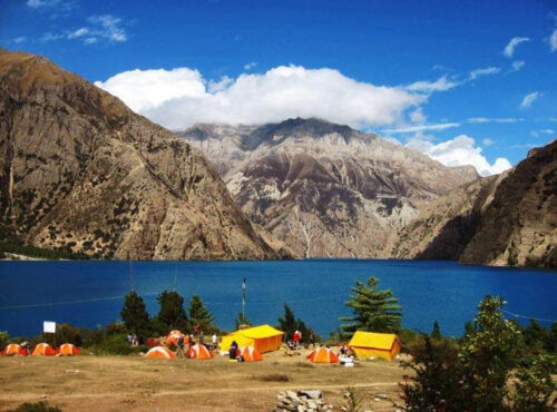 Mountain Lakes in Nepal