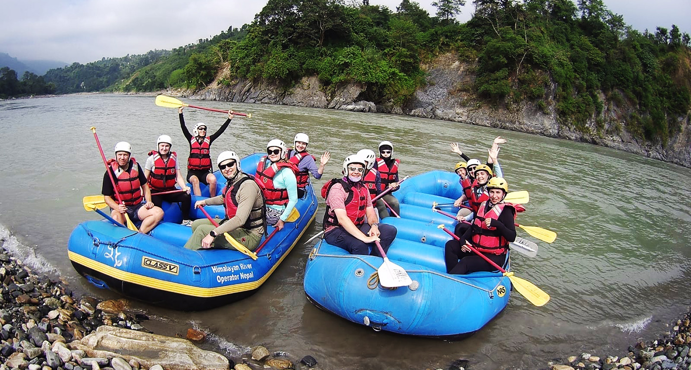 Rafting in Nepal