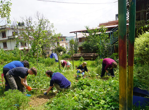 Nepal student group trip