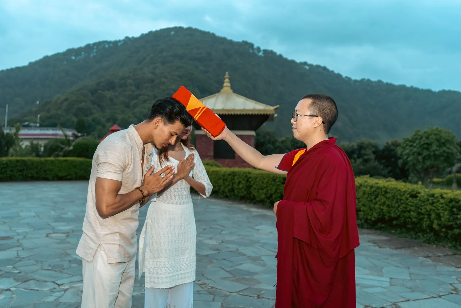 An interaction session with Monk in Nepal